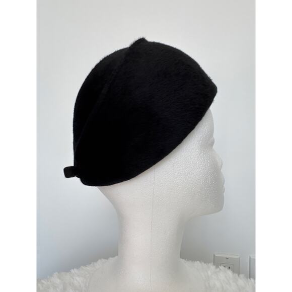 American Vintage Ennis Shop Black Hat Bow Accent body made it Italy by Brigitte main image 15